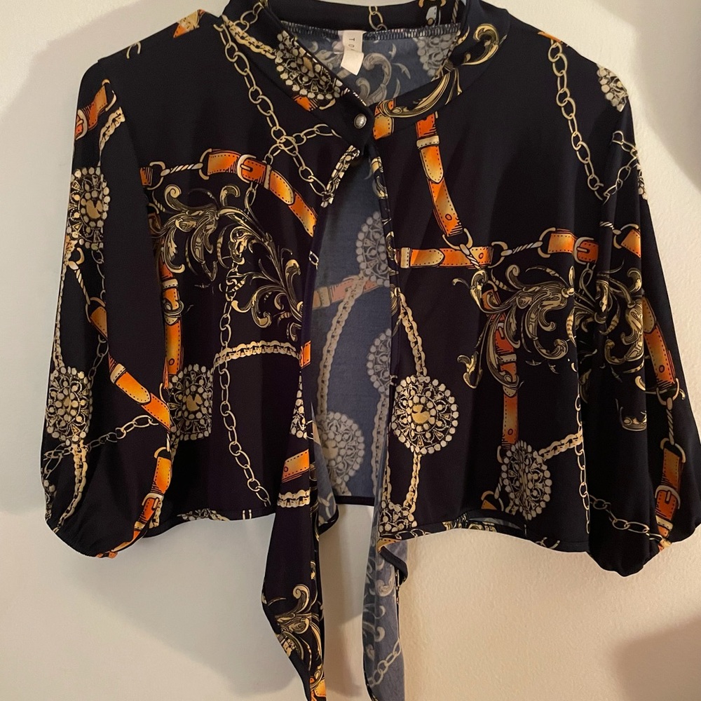Cropped blouse Xl
